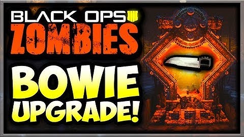 Black Ops 4 Zombies UPGRADED BOWIE KNIFE EASTER EGG ON IX, CLASSIFIED & VOYAGE OF DESPAIR (Unsolved)