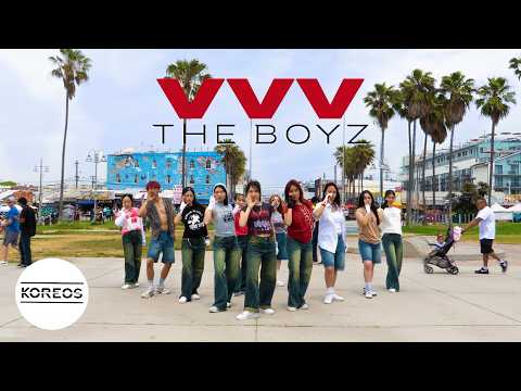 [KPOP IN PUBLIC LA] 더보이즈 (THE BOYZ) - 'VVV' Dance Cover 댄스커버 | Koreos