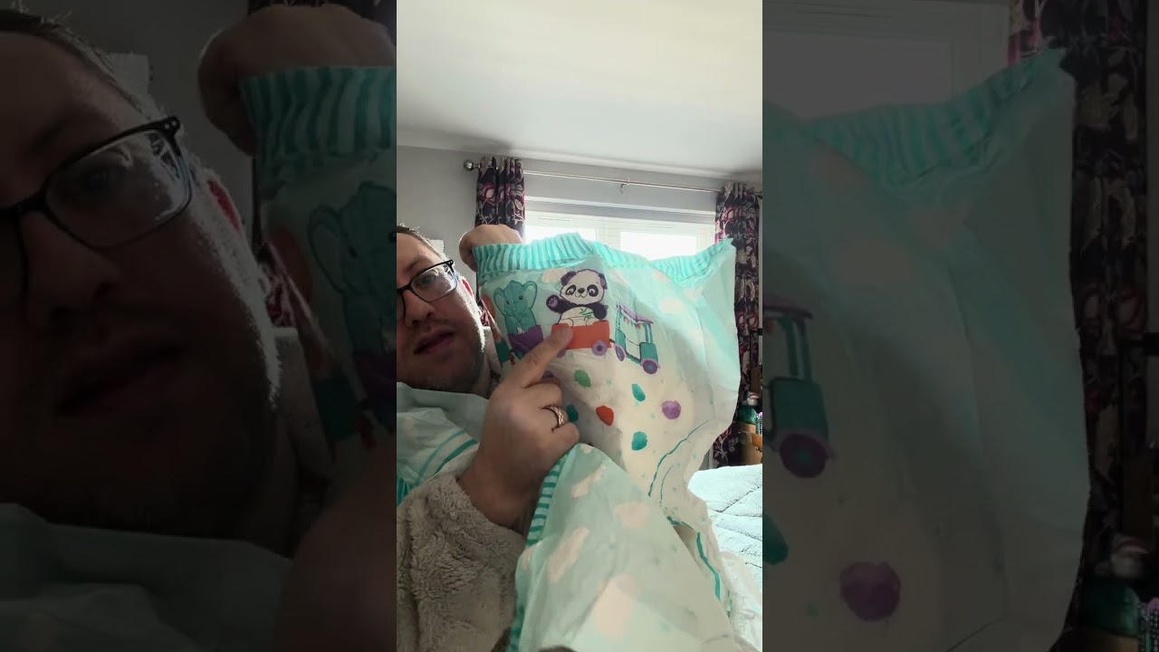 Rearz Critter Caboose Diapers review & try on 
