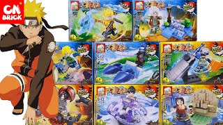 Unoffical LEGO NARUTO ナルト MINIFIGURES SET 16 BOXES JX1236