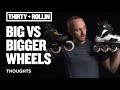 Big vs Bigger Wheels |  Inline Skating Thoughts