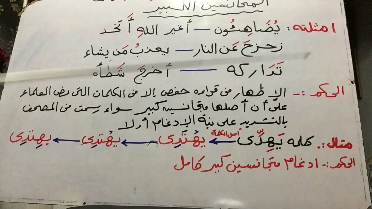 🍏🍏المتجانسان الكبير 🍏🍏