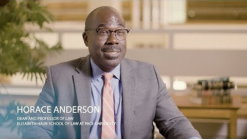A Welcome Message from Dean Horace Anderson