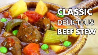 Hearty Classic BEEF STEW