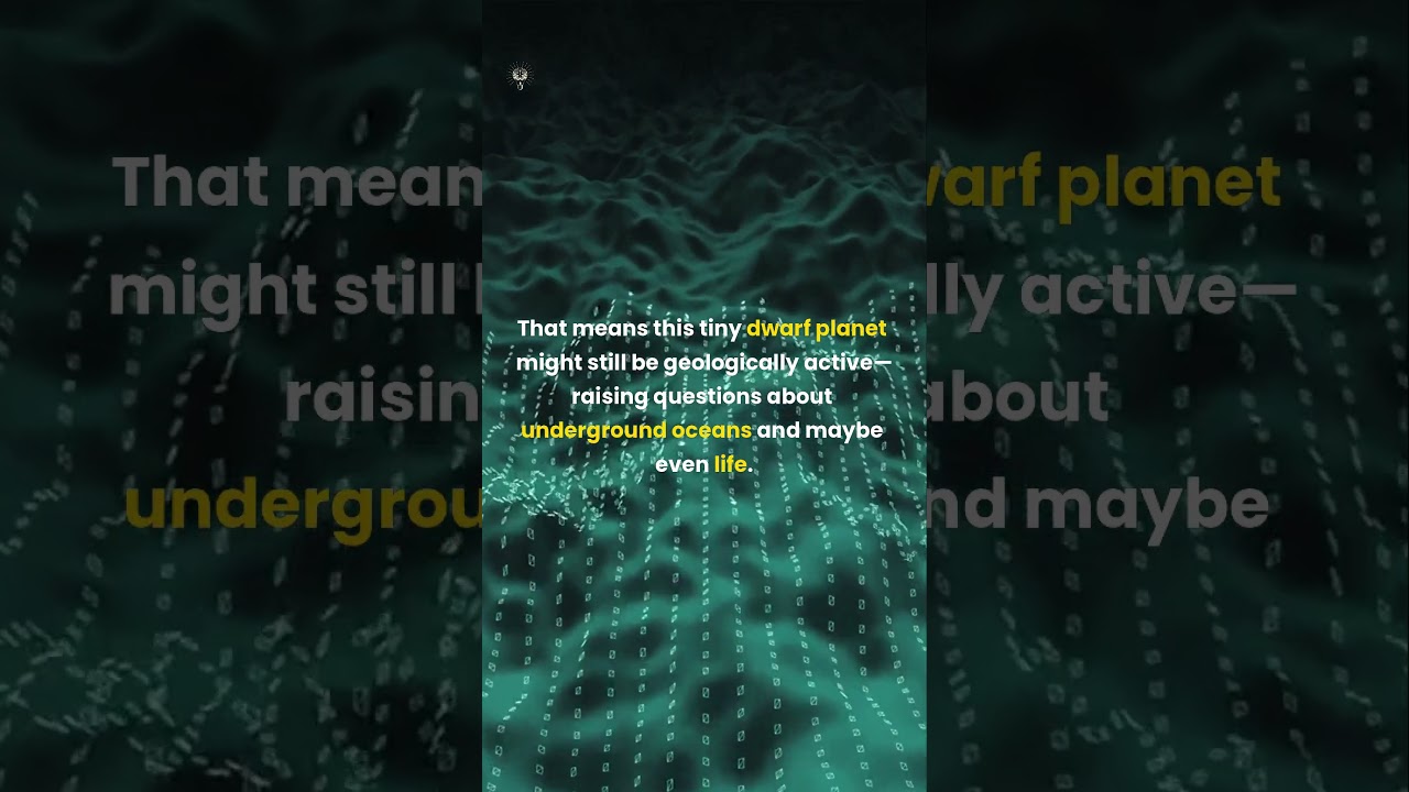 🌋 Ice Volcanoes Found on a Dwarf Planet!?