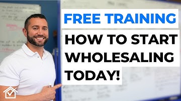 How To Wholesale Real Estate Step by Step (FREE TRAINING)!