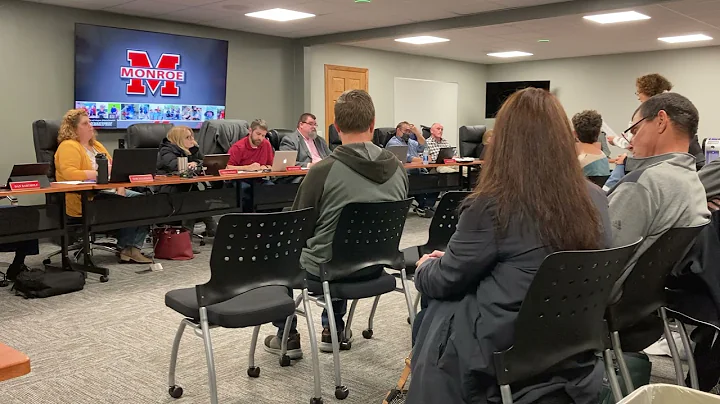 School District of Monroe Board of Education Meeting 10-25-21 Pt. 1