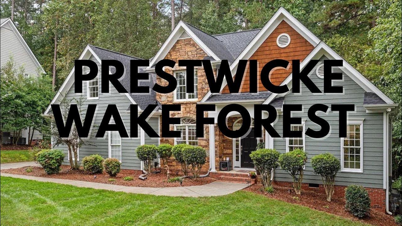Prestwicke Neighborhood Wake Forest YouTube