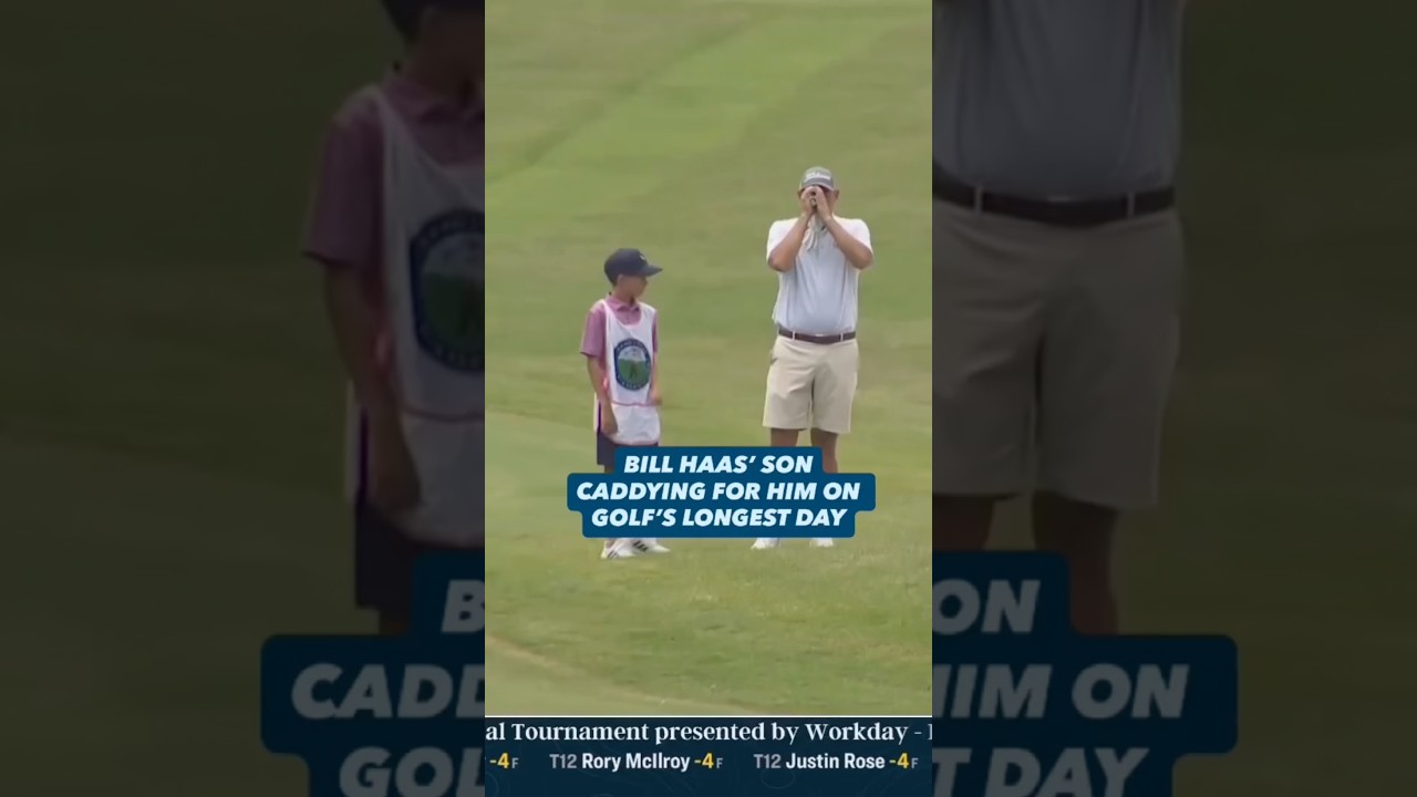 Will Haas has his dad, Bill, at T-1 in his North Carolina qualifier 🙌🙌