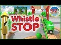 Trains - Whistle Stop Alley - Color Trains Part 2 - KIDspace Studios