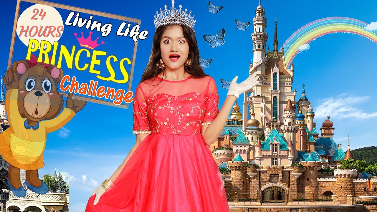 Princess 24 Hour Routine Living Like A *PRINCESS* For 24 HOURS CHALLENGE | Royal Quinn - YouTube