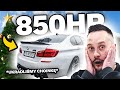 BMW M5 850KM UBIERA CHOINKĘ!