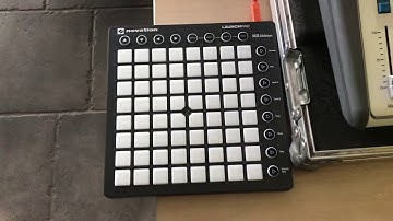 Novation Launchpad on Avolites console