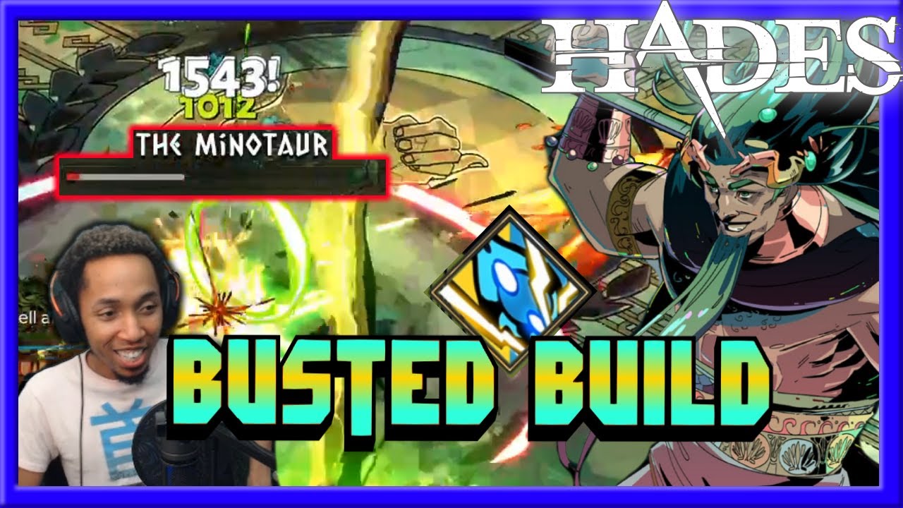 Busted Hades Build Made Bosses Too Easy! Hades Chiron Bow Best Build