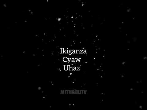 Iyo Urambuye Ikiganza Cyawe Uhaza Ibyaremwe Mithabu Mithabutv 
