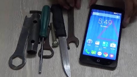 Screen Scratch Test For Yu Yureka Plus