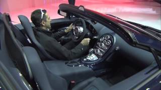 Bugatti Veyron 16.4 Grand Sport Vitesse preview at VW Group Evening | Geneva | March 2012