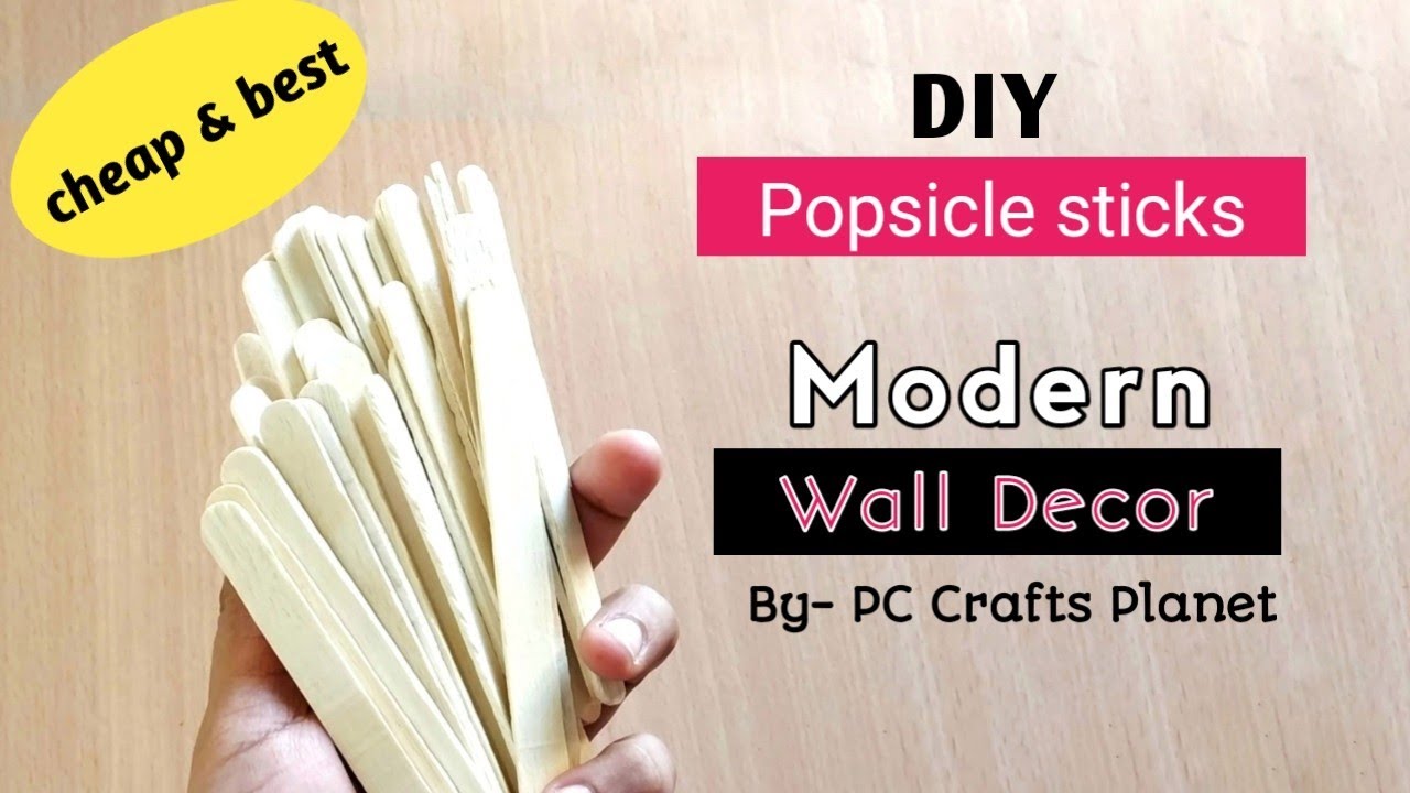 DIY Easy Modern wall decor | DIY wall decor ideas| wall hanging craft