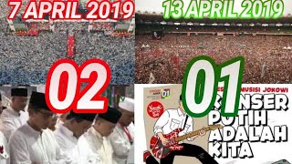 BAND!NGK4N;SAMA2 DI GBK;KAMPANYE AKBAR 01 VS 02;PRABOWO;JOKOWI;PILPRES 2019;SANDIAGA MARUF AMIN