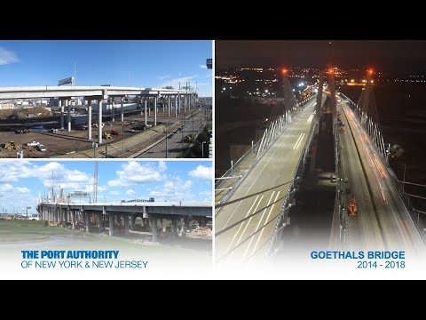 Видео: Goethals bridge зарежда ли в двете посоки?