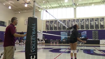 AVCA Video Tip of the Week: 1-on-1 Drill for Warm-up and Tryouts