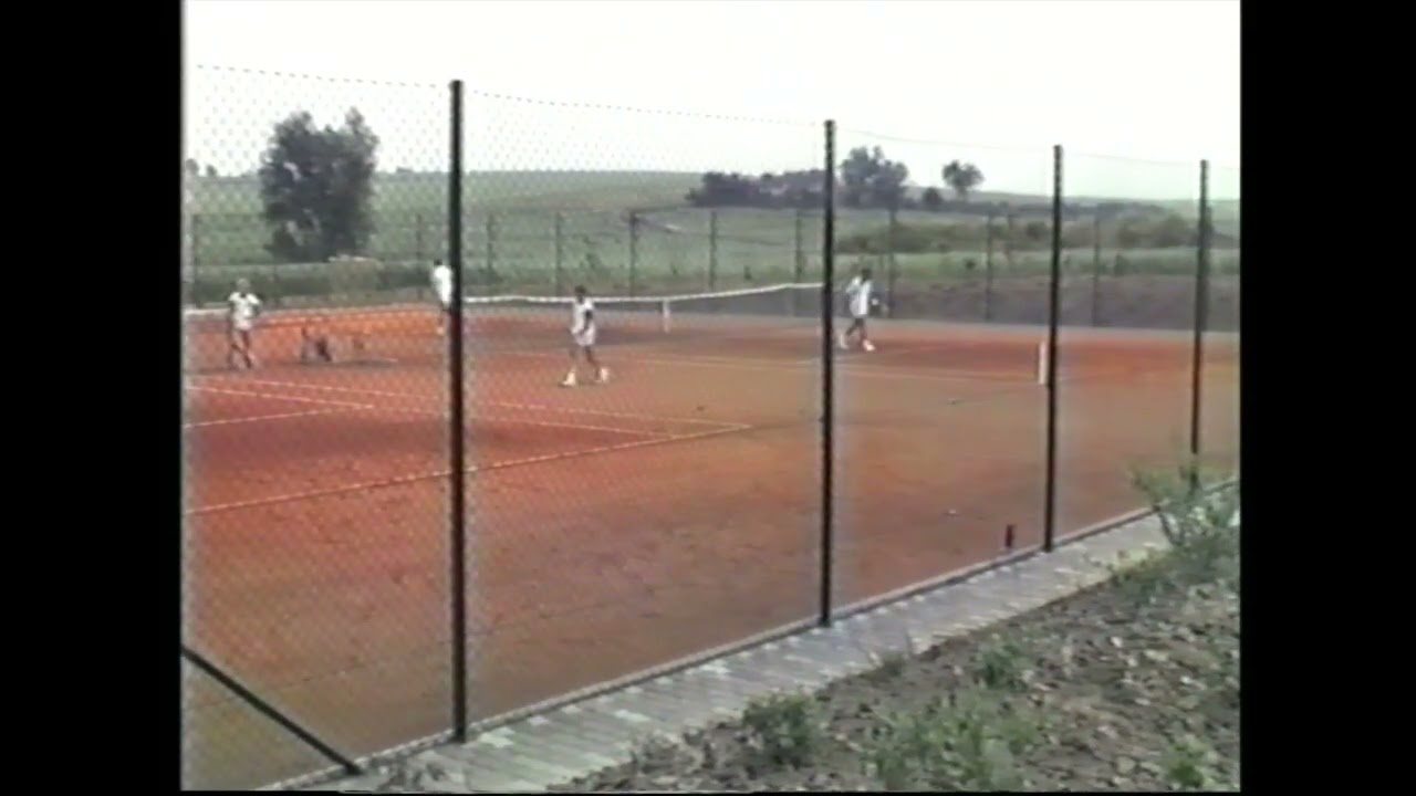 Ein Tag amTennisplatz 198X