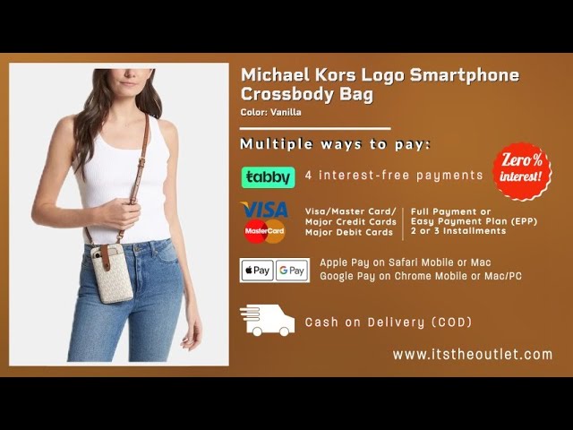 smartphone crossbody michael