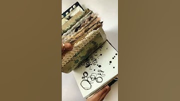 How I Created This Woven Mixed Media Journal (Start to Finish Process)