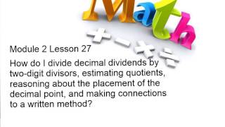 Module 2 Lesson 27 Video