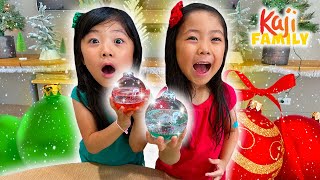 diy lava lamp christmas ornament with emma and kate