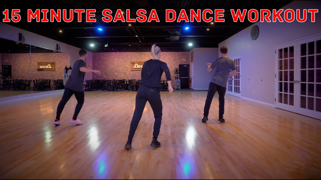 15 Minute Intermediate Salsa Workout Easy To Follow Dance Exercises Youtube