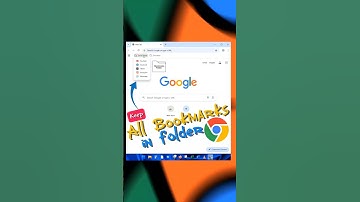 Organize & Categorize your Bookmarks | Add a Bookmarks folder in any Browsers. #bookmark
