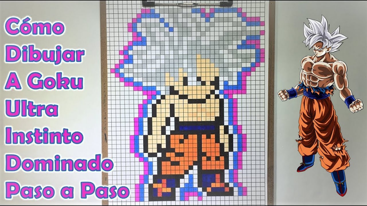 Goku en cuadritos