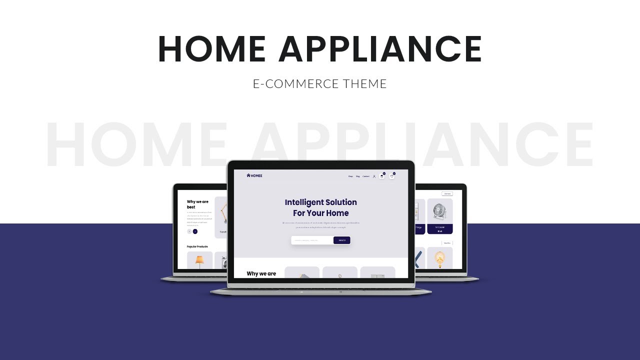 Home Appliances Store - UI/UX Designing | Odoo Theme Development | Web ...