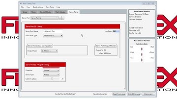 Aura Basics - Servo Port Tab
