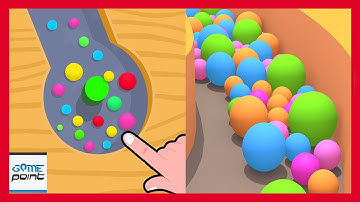 Sand Balls Puzzle Game Level 1 - 10 | Balls Game @GamePointPK