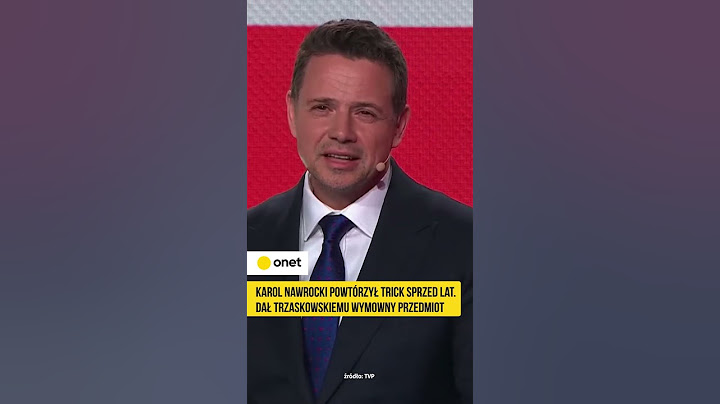 Karol Nawrocki wyszedł na środek studia. Rafał Trzaskowski dostał "prezent" | OnetNews