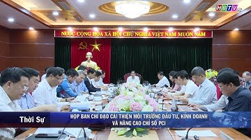 UBND tỉnh Hòa Bình họp Ban chỉ đạo cải thiện môi trường đầu tư, kinh doanh và nâng cáo chỉ số PCI