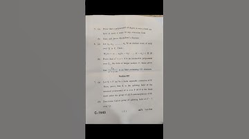 M.A./M.Sc. (CBS) Field Theory 2024 question paper #hpu