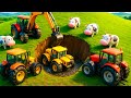 Farm Works: Tractor Rescue from Mud Pit 🚜