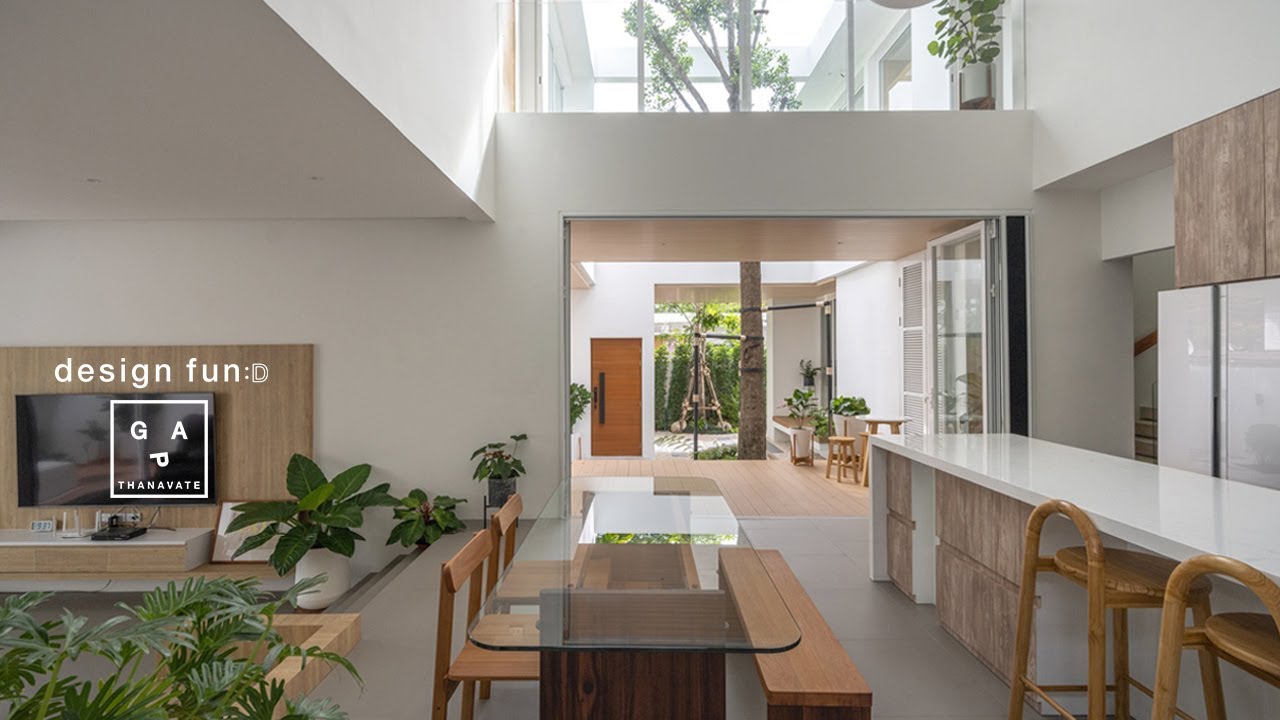 P12 Residence : บ้านโมเดิร์นสีขาวพร้อมคอร์ทกลาง..อีกแล้วหรอ?แต่ไปมากี่หลังก็ไม่เหมือนกันนะ(ENG.SUB.)