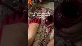 #shorts #youtubeshorts #bihari  #alta #traditional #desivibes #bihariculture  #viralshorts #culture