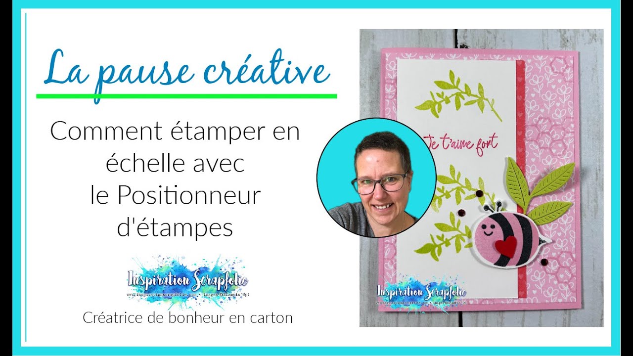 Comment étamper en échelle - Stampin'Up!