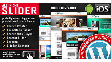 All In One Slider Responsive WordPress Slider Plugin | Codecanyon Scripts and Snippets