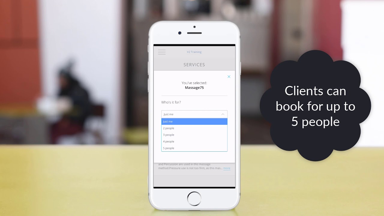 Group Booking for the Responsive Online Booking Site