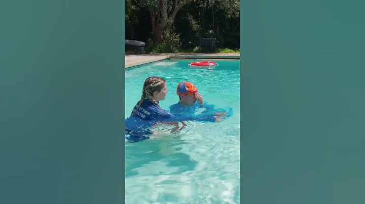 Kicking and Swimming in the Pool | Blippi | Kids Songs | Moonbug Kids