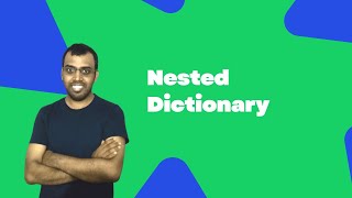 Nested Dictionary #157 #lingarajtechhub