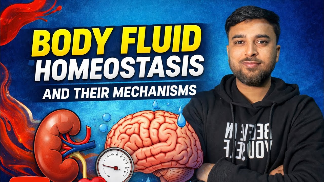 Body fluid homeostasis and their mechanisms 