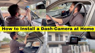 Dash-Camera Installation/Wiring at home | 70mai Dash Camera