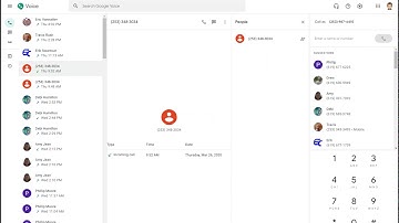 How to create contacts in Google Voice